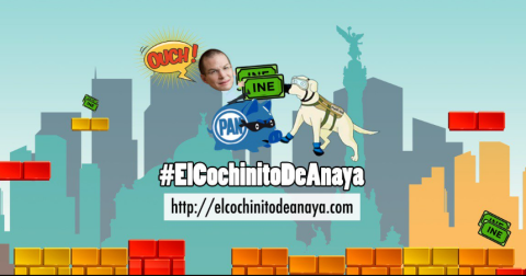 El cochinito de Anaya; surge en redes sociales