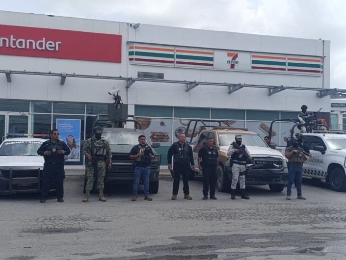 Participa Guardia Estatal en operativo interinstitucional en autopista Monterrey-Reynosa