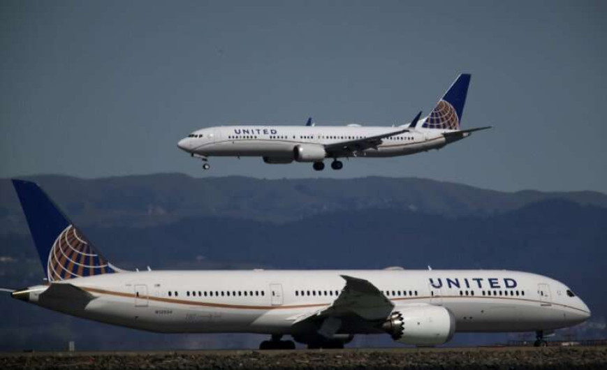 United Airlines cancela vuelos de Boeing 737 MAX hasta el 6 de enero