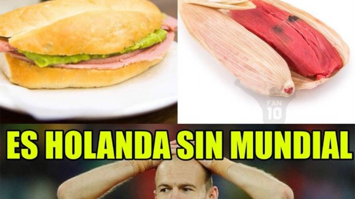 Cibernautas se burlan de Holanda con memes 