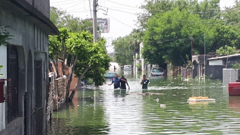 Dejan lluvias 25 mil viviendas afectadas y cuatro decesos en Reynosa