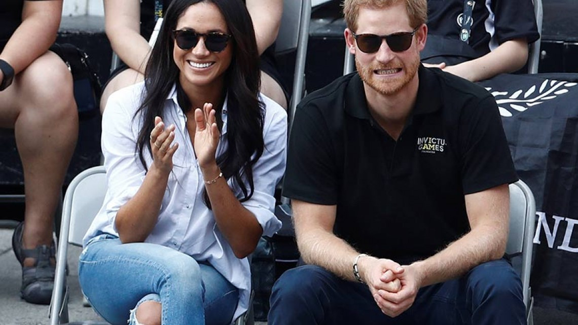 El príncipe Enrique y Meghan Markle no ocultan su amor