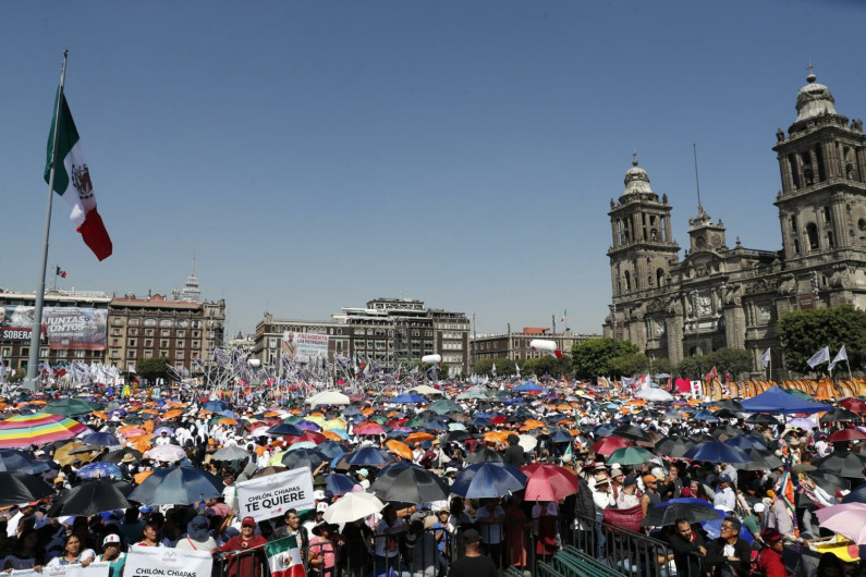 Evento en el Zócalo mostró fortaleza de nuestro pueblo y del país: Sheinbaum