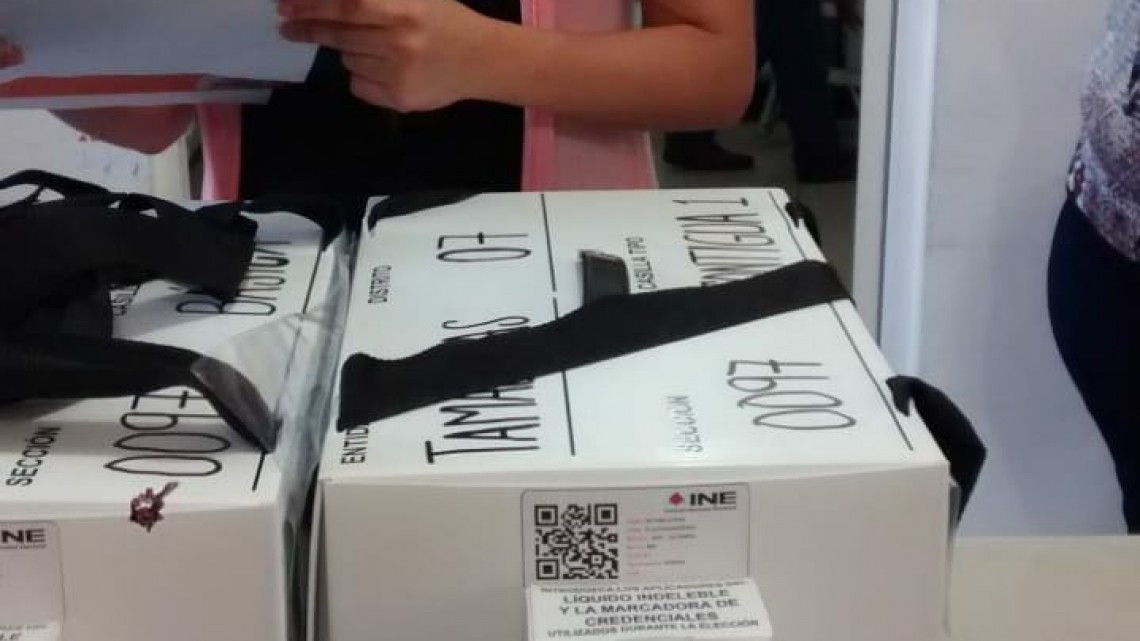 Inicia la entrega de paquetes electorales en Madero y Altamira 