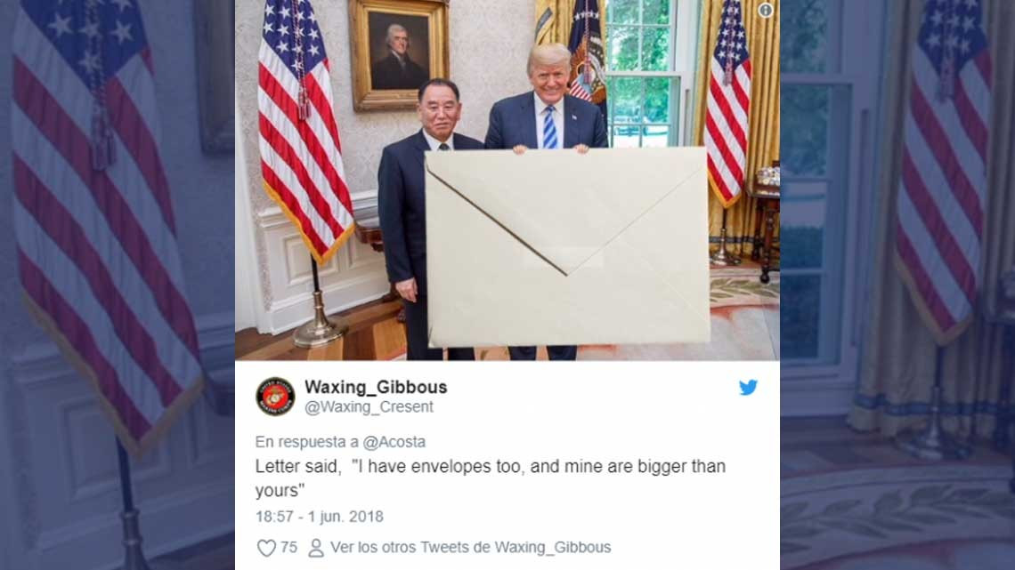 Viralizan carta de Kim Jong-un a Trump