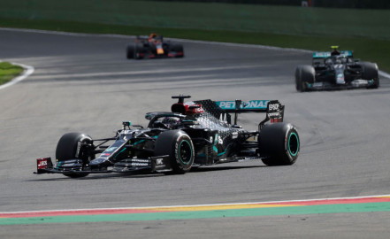 Hamilton gana el GP con dedicatoria 