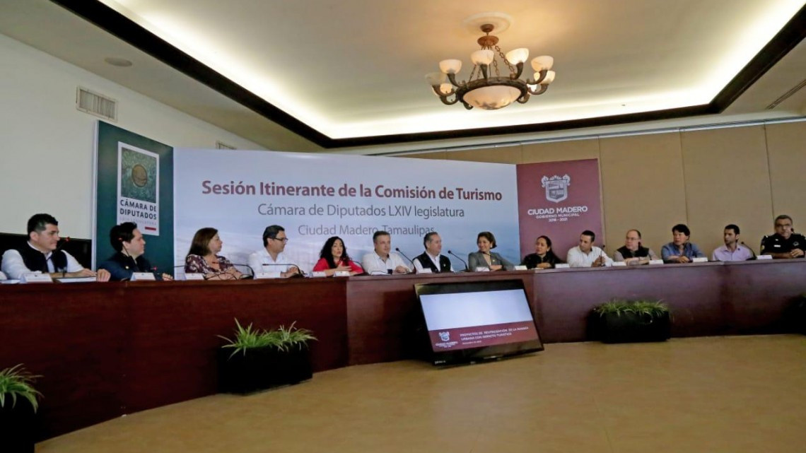 Realiza la Cámara de Diputados primera Sesión Itinerante de Turismo en Madero
