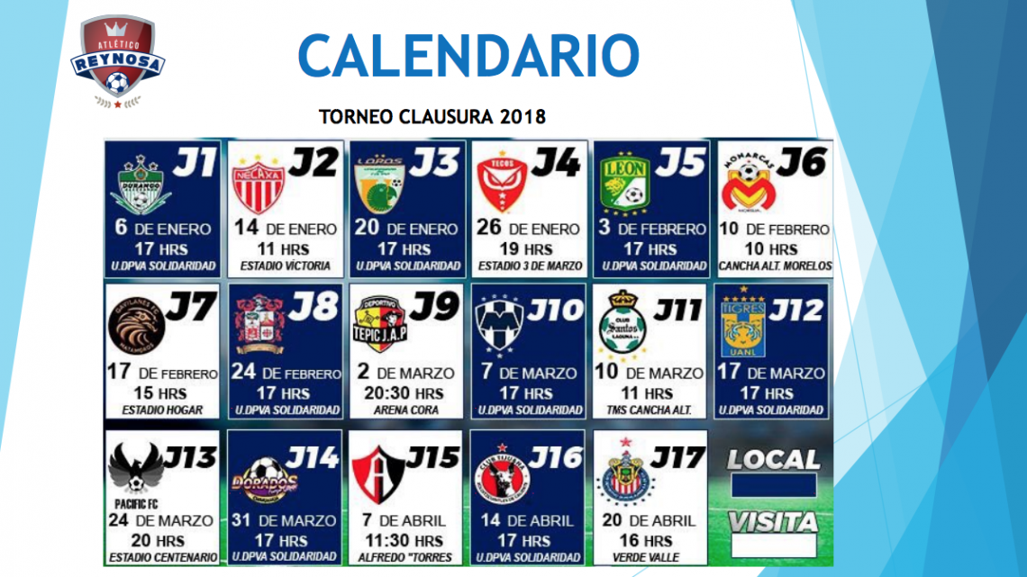 Atlético Reynosa presenta seis refuerzos para el CL 2018