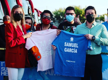 Será Mission, Tx segunda ruta del Programa de Vacunación Transfronteriza de Samuel García 