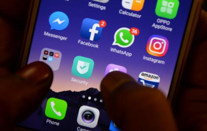 Reportan caída de WhatsApp e Instagram 
