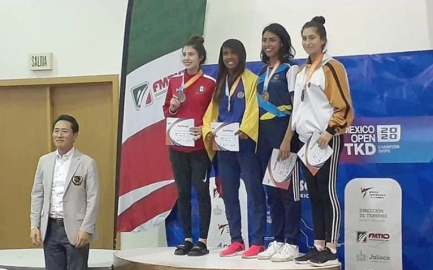 Daniela Souza consigue oro en el Abierto Mexicano de Taekwondo