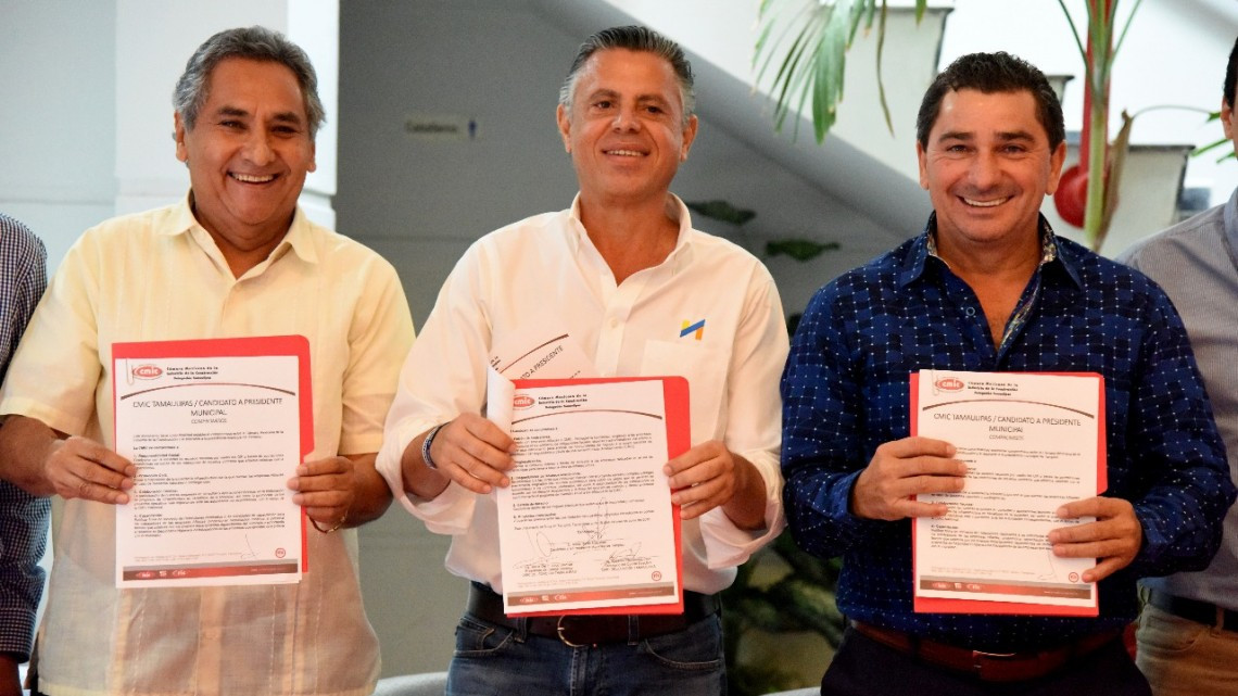 Haremos de Tampico una Ciudad Moderna Junto a los Constructores Locales; Jesús Nader