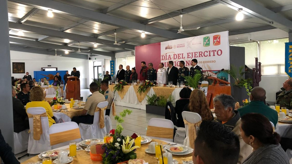 Conmemoran “Día del Ejército Mexicano” en Matamoros