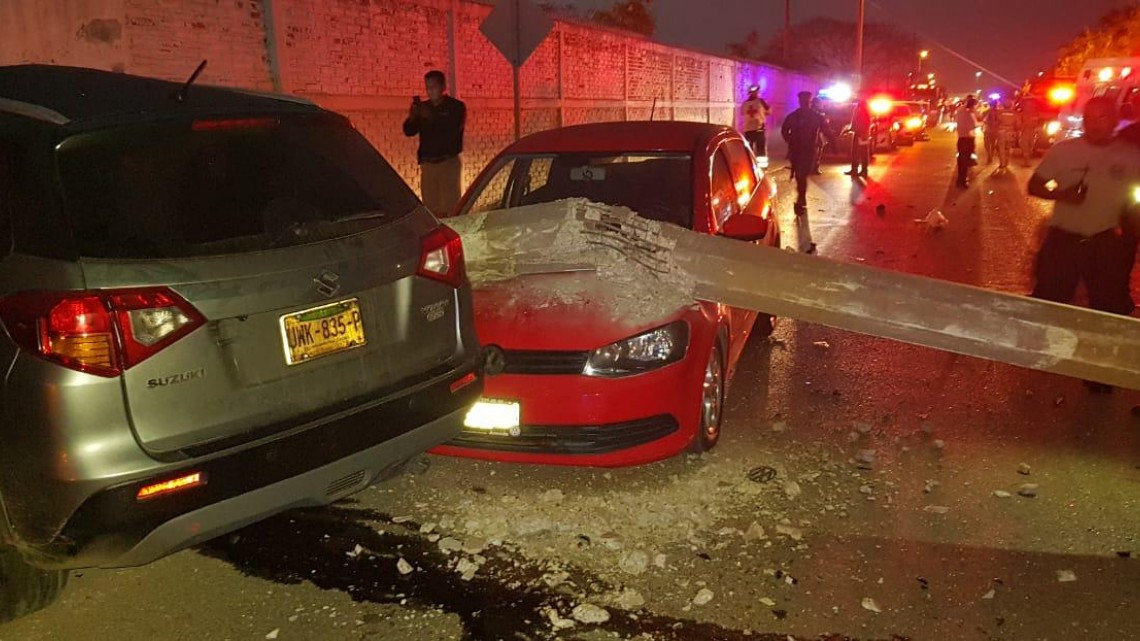 Una vez más el exceso de velocidad ha cobrado una vida en Ciudad Madero
