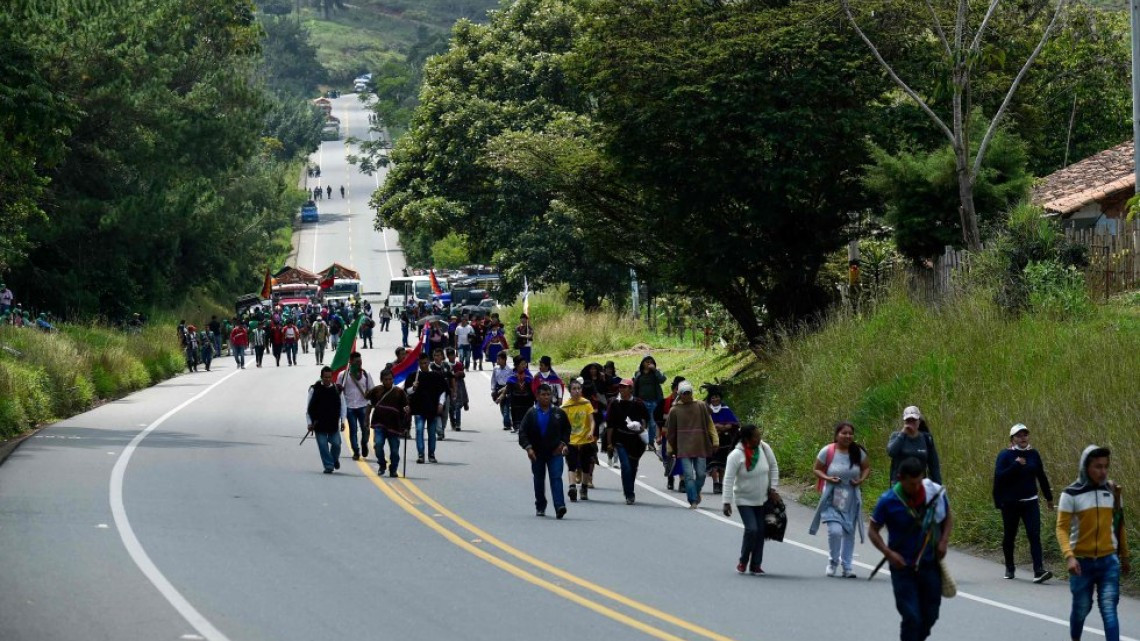 ¡Día histórico en Colombia! Se reportan ola de protestas en contra de Iván Duque