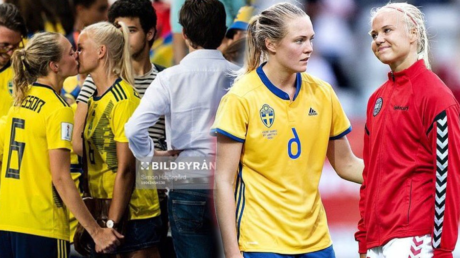 Magdalena Eriksson recibe el apoyo de su novia en el Mundial Femenino de Futbol