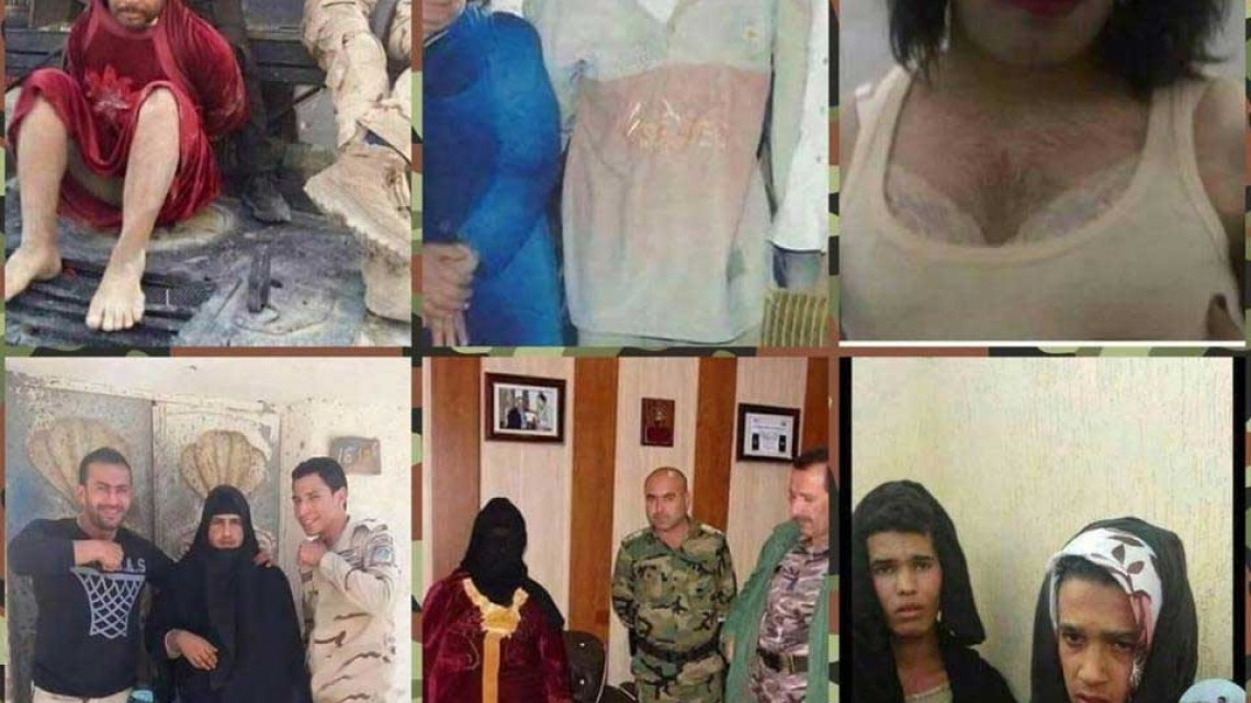 Terroristas intentan escapar vestidos de mujer 