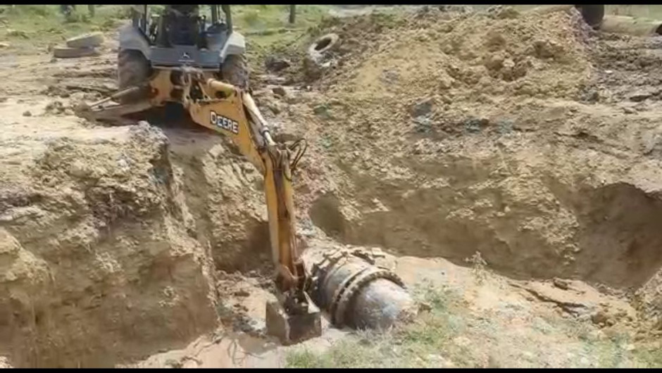 Debe quedar concluida hoy reparación de tubería: COMAPA