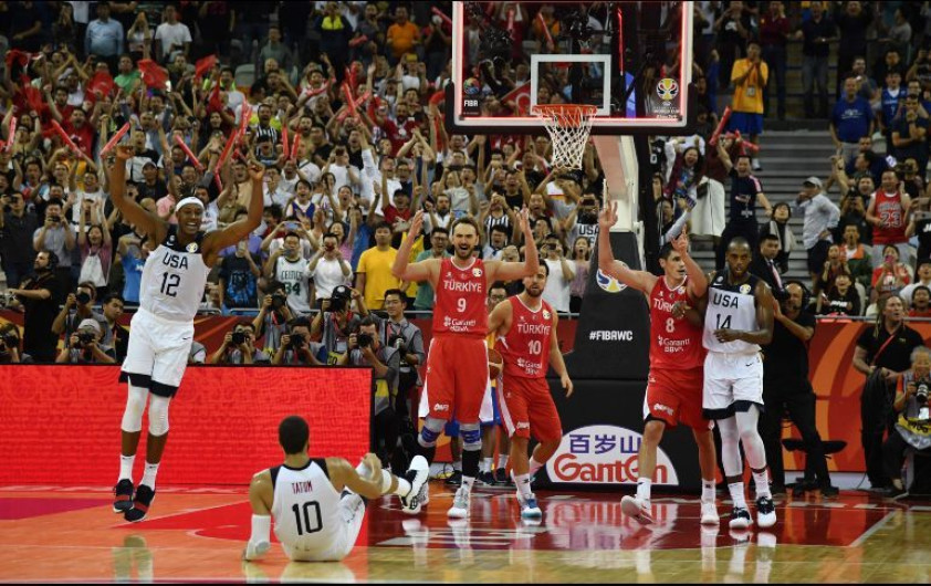 EUA vence de manera agónica a Turquía en el Mundial de FIBA 
