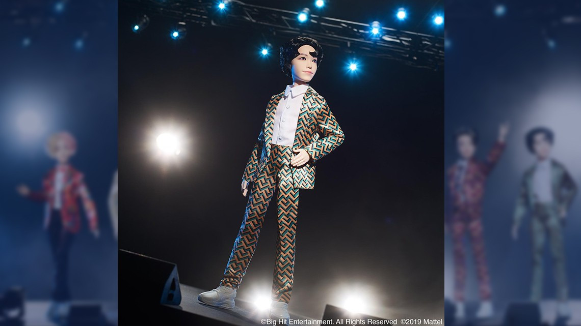 Así se ven los muñecos de BTS de Mattel