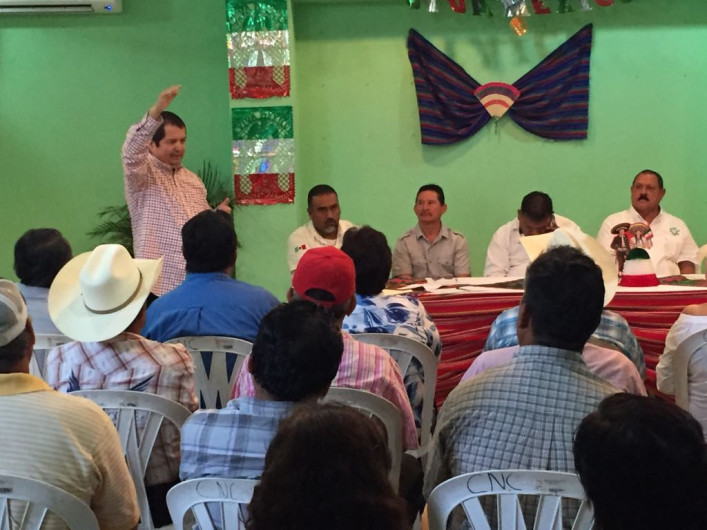 Ejidatarios piden celeridad en la electrificación de las márgenes del río Tamesí