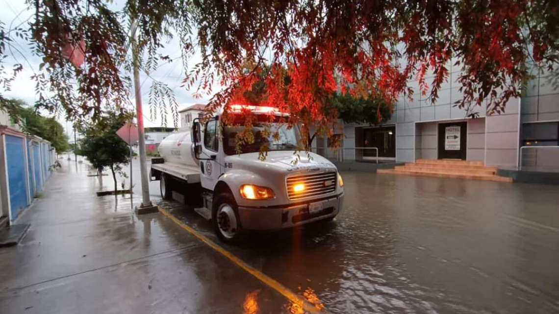 Aplica Gobierno de Reynosa operativo emergente por lluvias