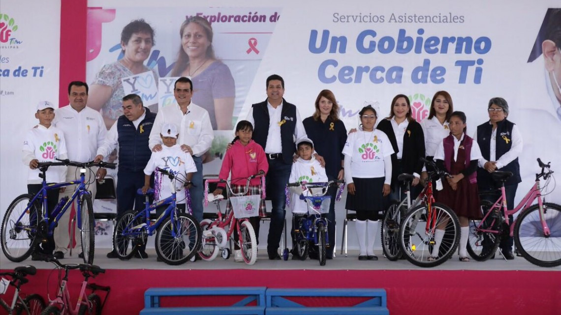 Lleva DIF Tamaulipas "Un Gobierno Cerca de Ti" a familias de Nvo. Laredo