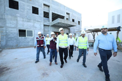 Zoe Robledo y Gobernador de Tamaulipas supervisan avances de IMSS Bienestar 