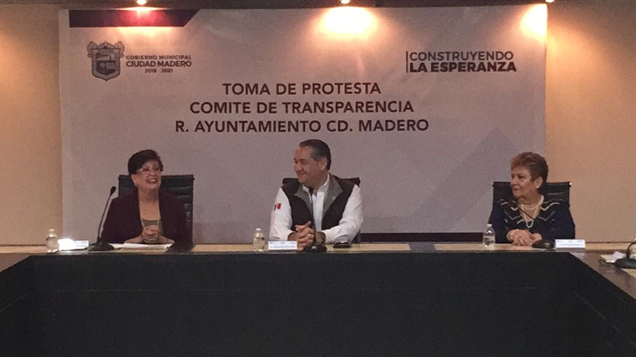 Es Madero primer municipio con Comité de Transparencia en Tamaulipas