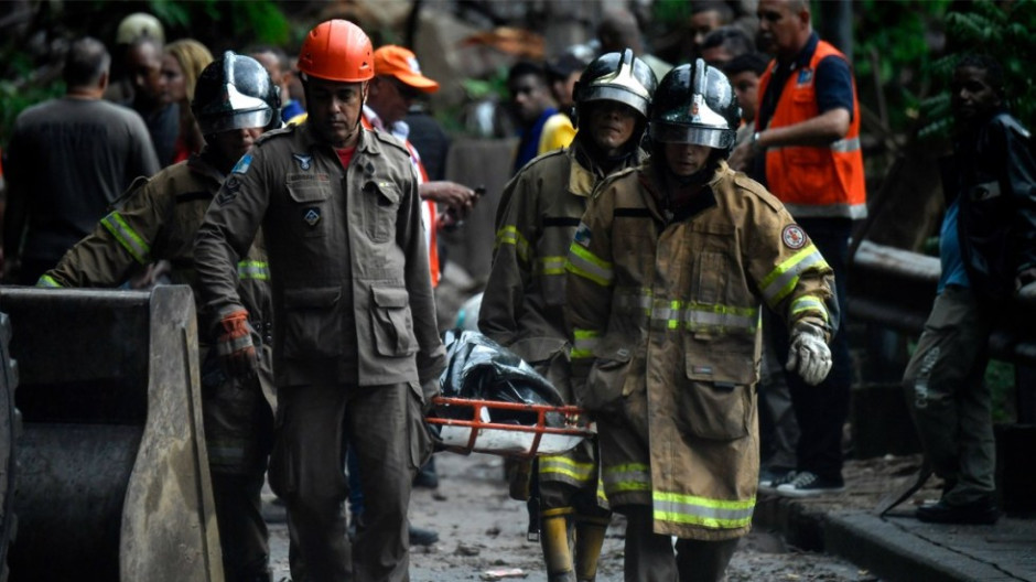  Se eleva el número de muertos provocado por las lluvias en Río de Janeiro