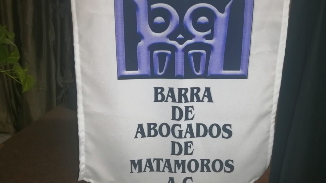 Toma protesta nueva mesa directiva de la Barra de Abogados de Matamoros