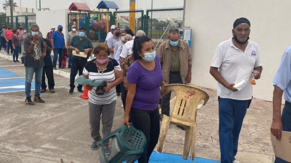 Arranca vacunación en adultos mayores en Tampico y Ciudad Madero 