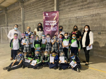 Despierta conciencia en niños pláticas sobre cuidado del agua