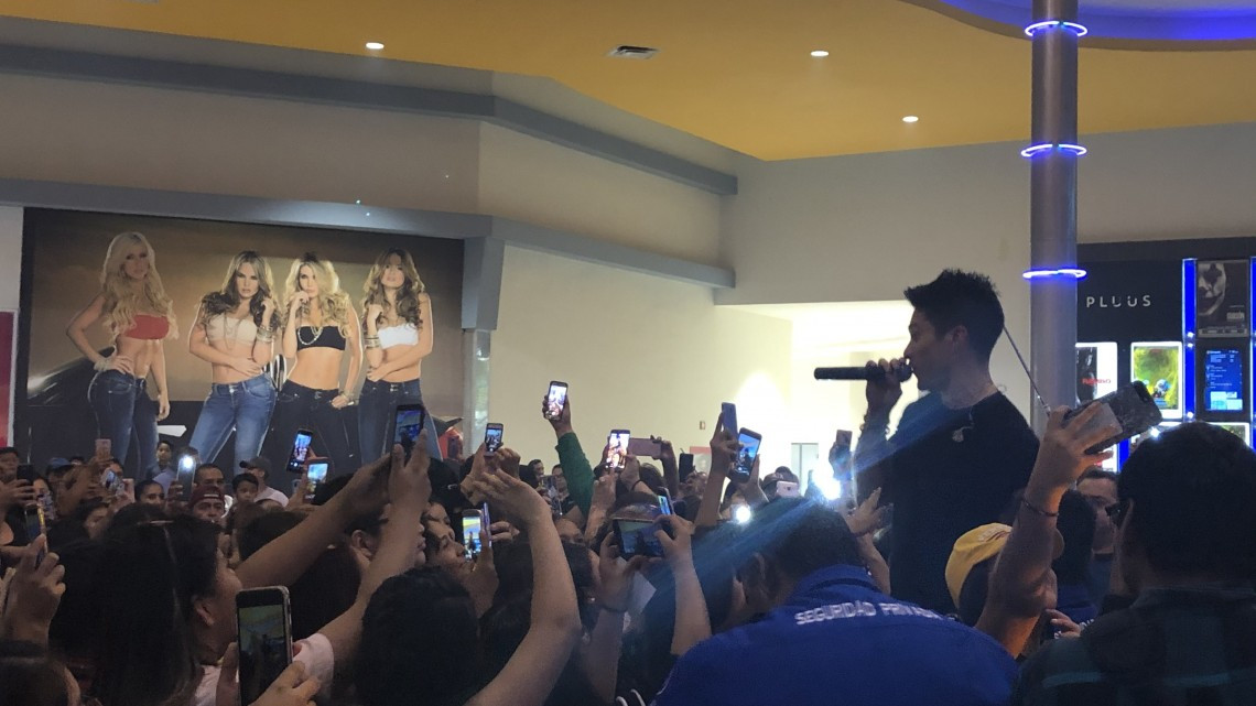 Chyno Miranda enloquece a sus fans reynosenses