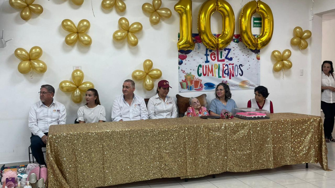 Celebró Melita 100 años de vida