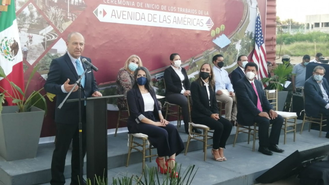 Inician oficialmente los trabajos del Paseo de las Américas