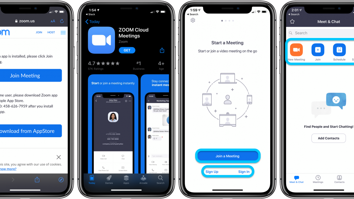 Zoom es la app más descargada en dispositivos Apple en 2020