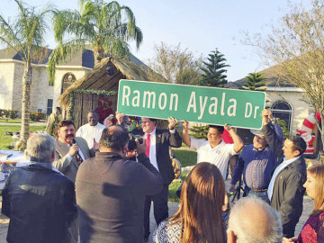 Cambian nombre a calle principal de Hidalgo, se llama ahora Ramón Ayala Dr