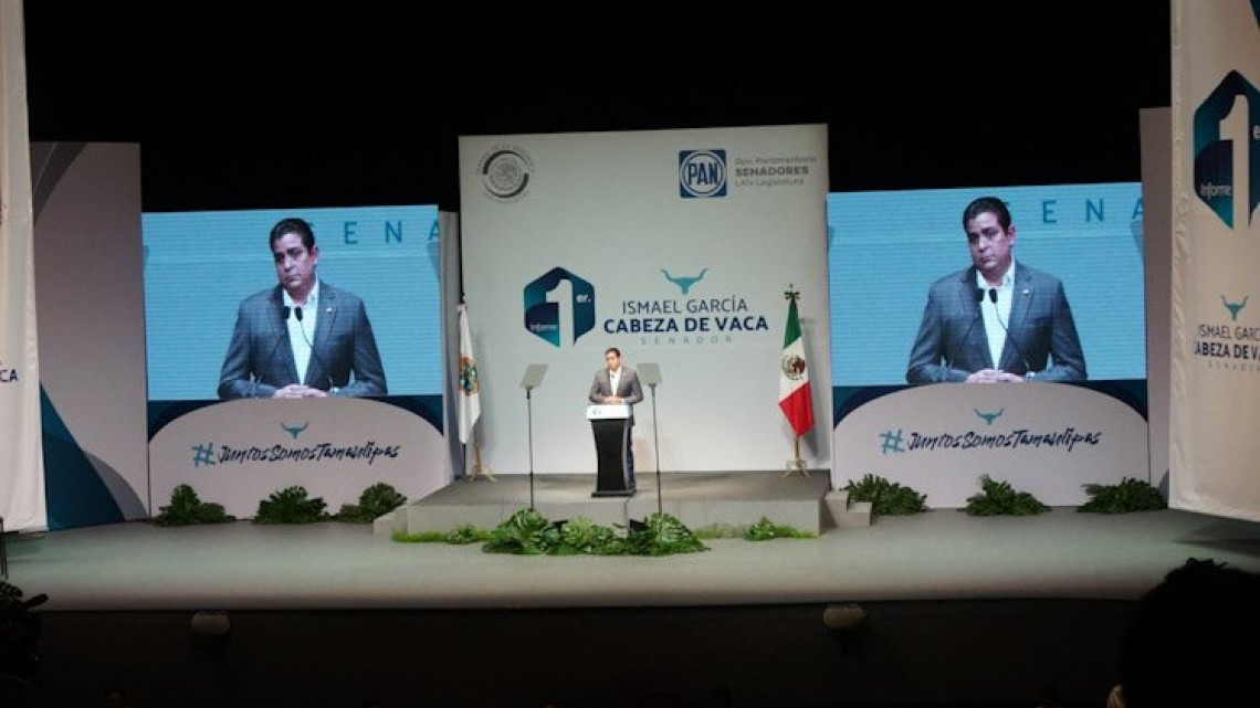Presenta Ismael Primer Informe en Reynosa
