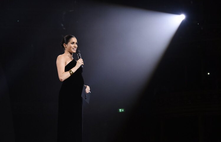 Meghan Markle en los British Fashion Awards