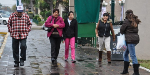Prevén lluvias y descenso de temperatura 