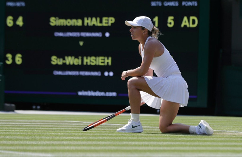 Simona Halep es eliminada en Wimbledon