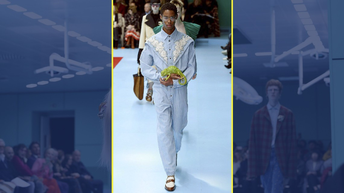 El desfile de Gucci que te dejará con la boca abierta