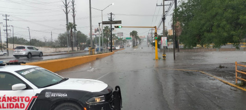 Atendió Gobierno de Reynosa puntos críticos para evitar inundaciones 