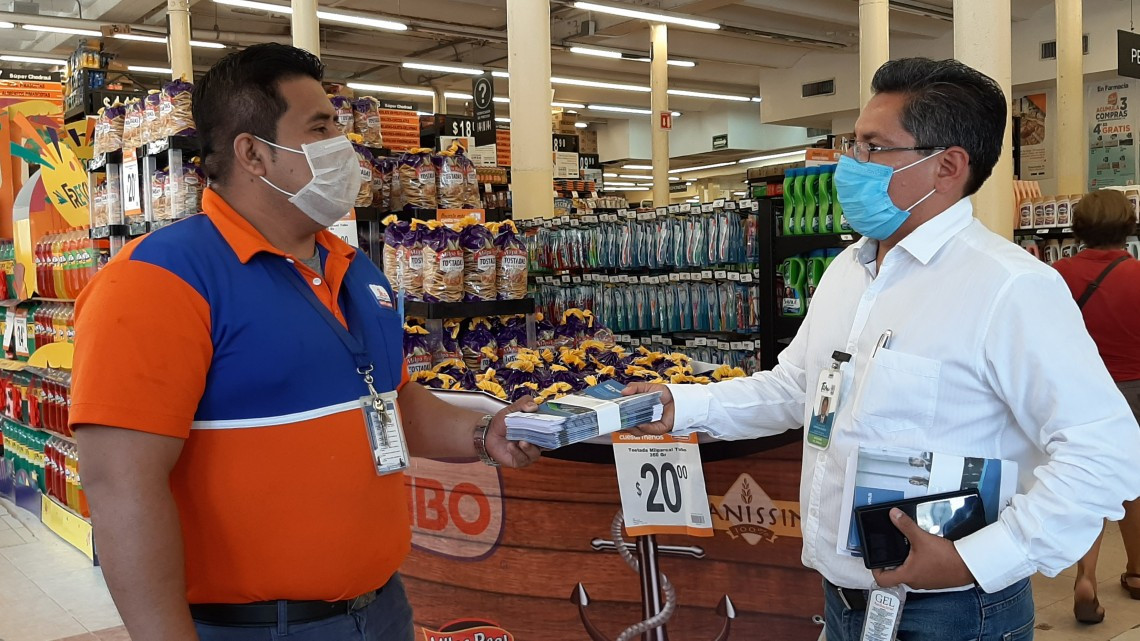 Empresarios y comerciantes de Tamaulipas hacen frente común para prevenir COVID-19