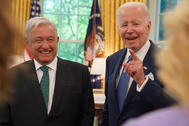 Recibirá AMLO a Biden el domingo en el AIFA