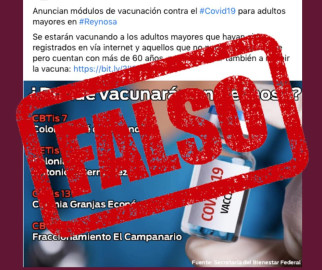 Niega Secretaría de Bienestar inicio de vacunación contra el covid en Reynosa