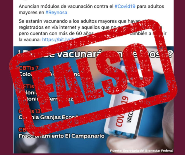 Niega Secretaría de Bienestar inicio de vacunación contra el covid en Reynosa