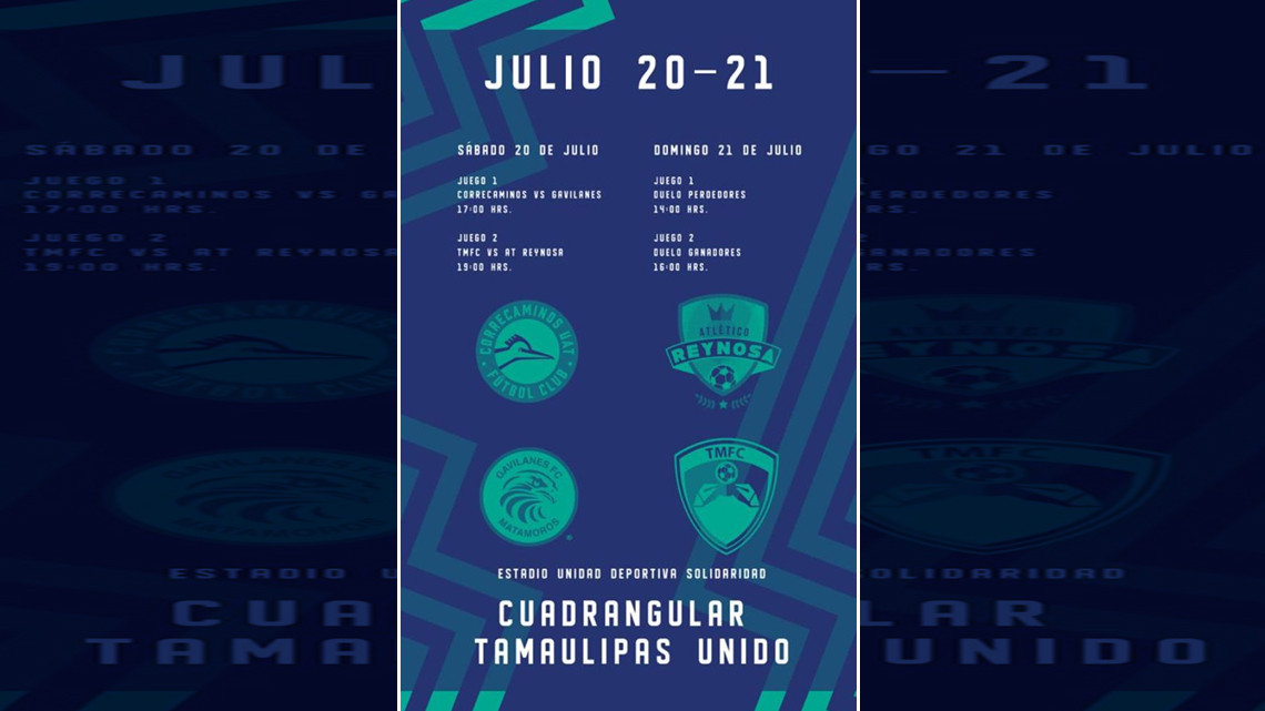 Promueven encuentros de futbol profesional en Reynosa