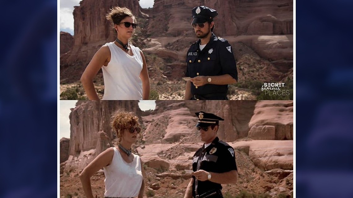 Pareja recrea famosas escenas de películas